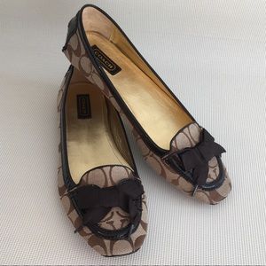 Coach “Tipper" Ballet Flats  Size 10